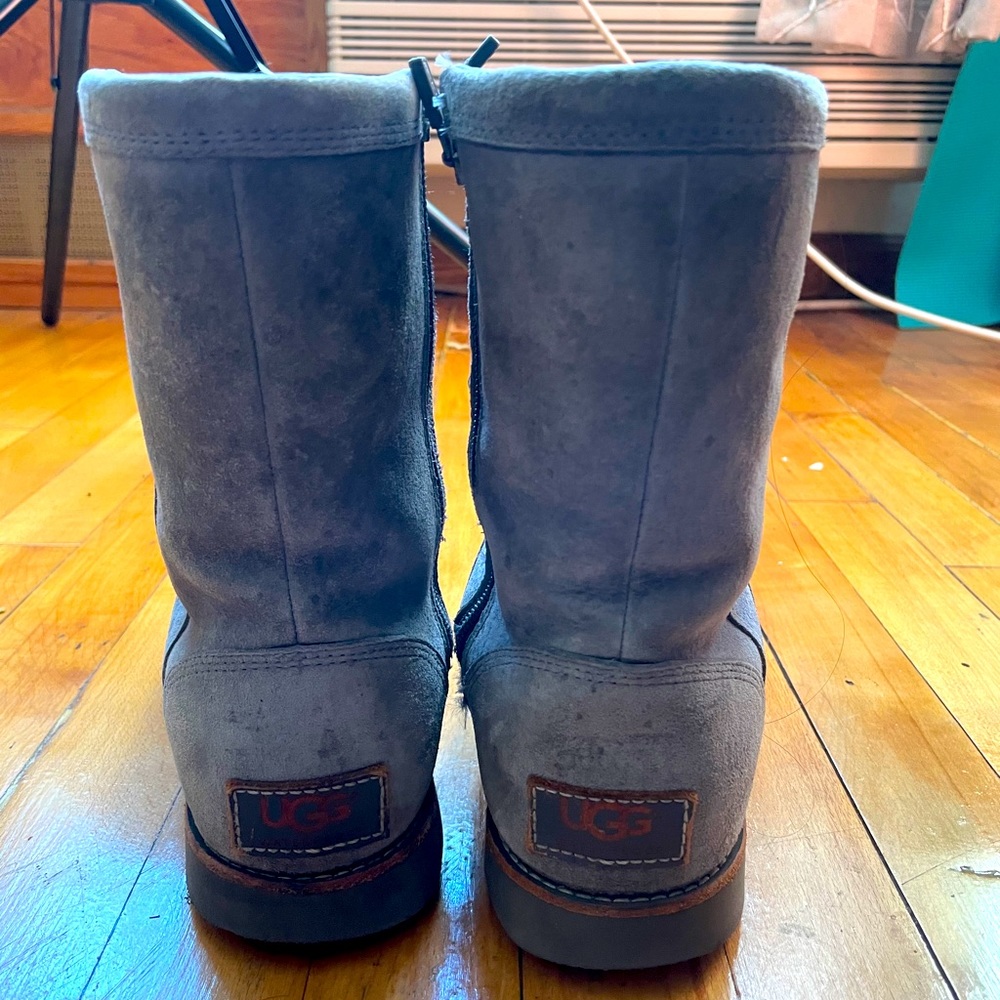 Gray waterproof UGGs